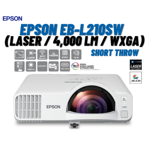 EPSON EB-L210SW (Laser 4,000 lm / Short Throw)